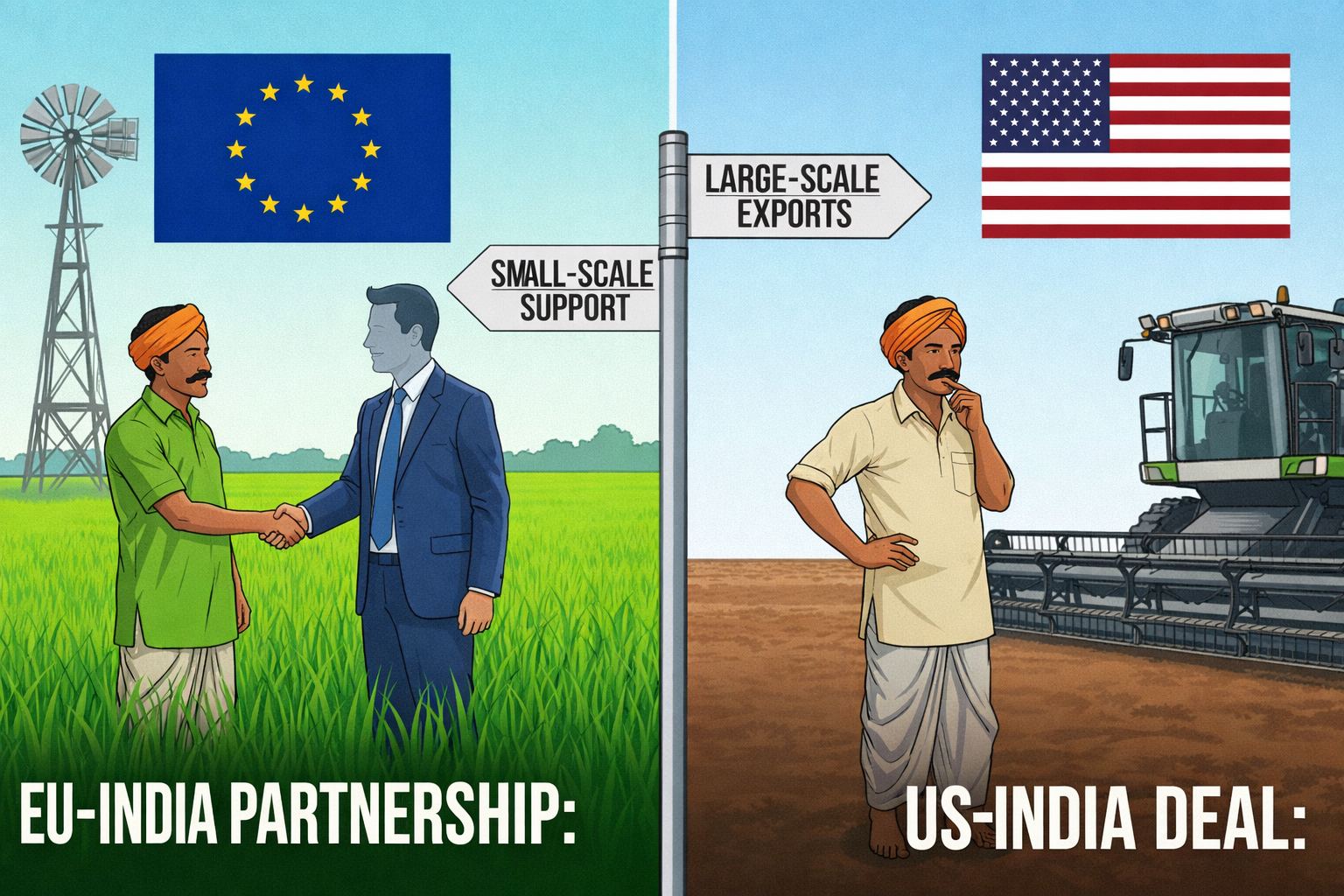 Why EU deal is better for farmers than one with US